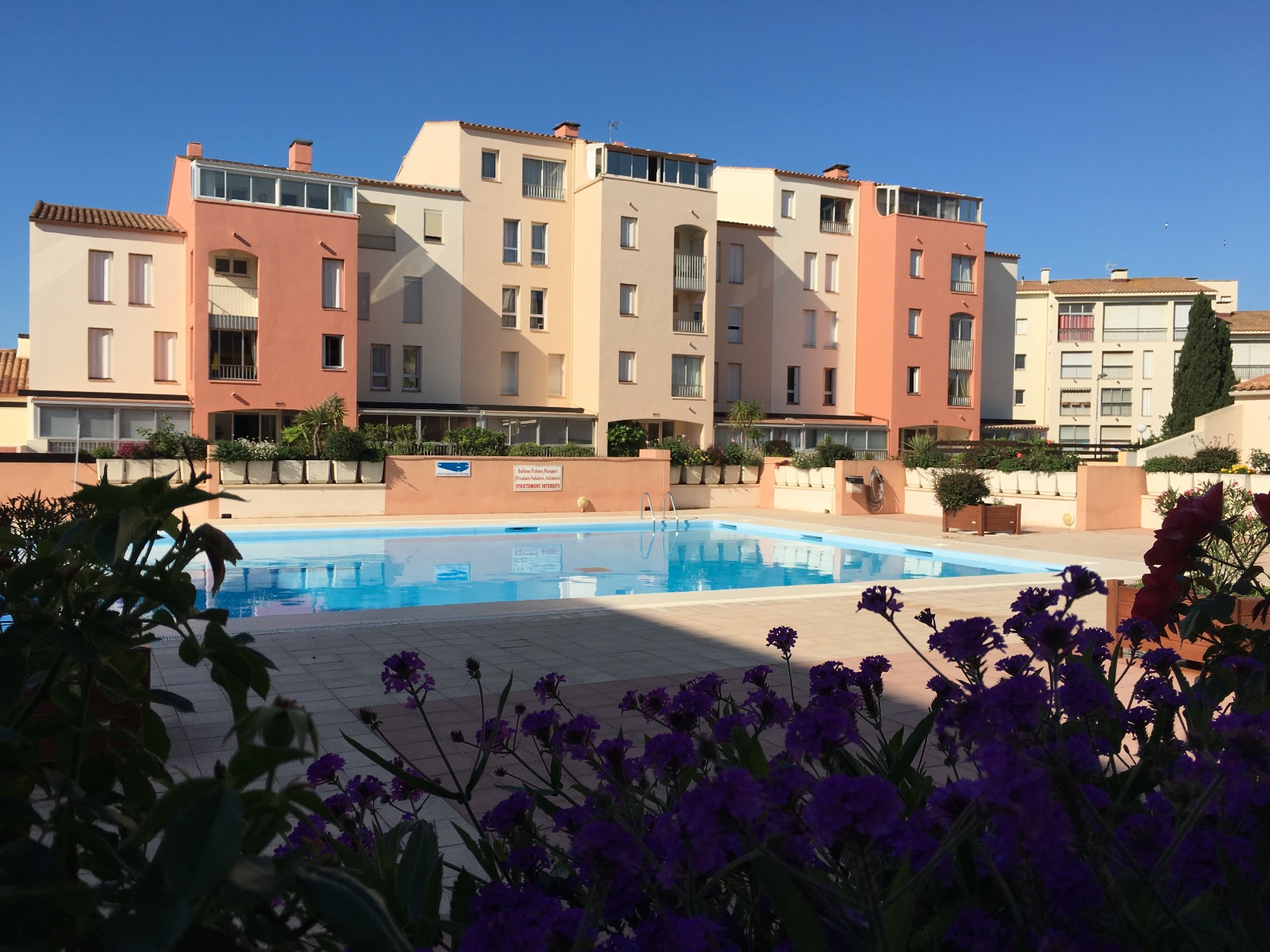 offres locations vacances CAP D'AGDE, centre port, Agréable Appartement